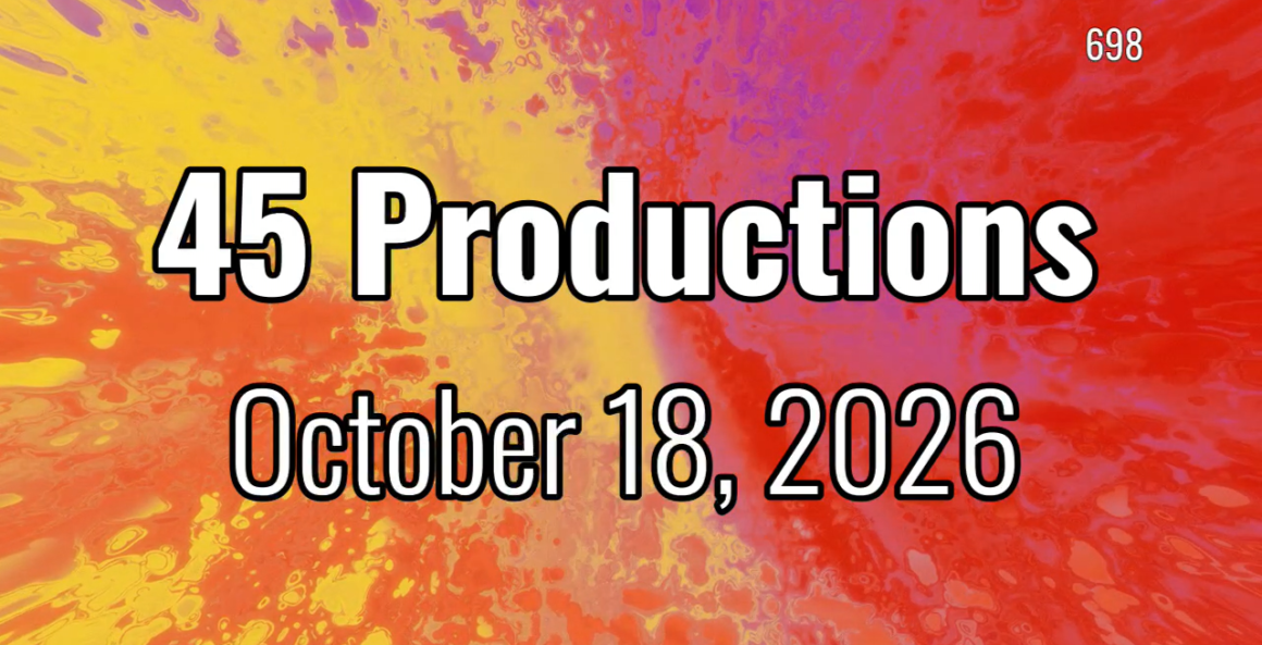45 Productions Week of 10182026