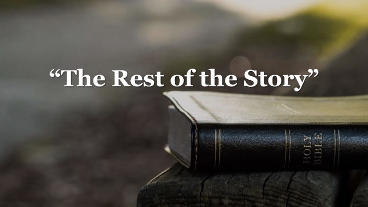 The Rest of the Story | Rev. Andra D. Sparks | April 12, 2026