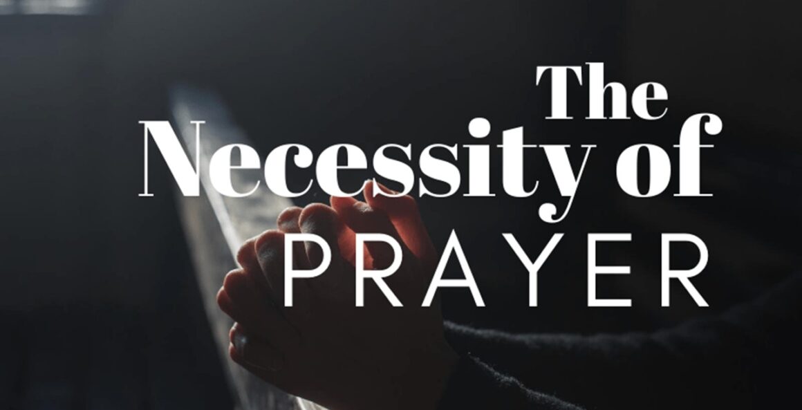 The Necessity of Prayer | Rev. Andra D. Sparks | April 21, 2024